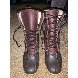 Sherpa Lined Bean Boots